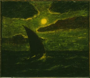Zeilen bij Maanlicht